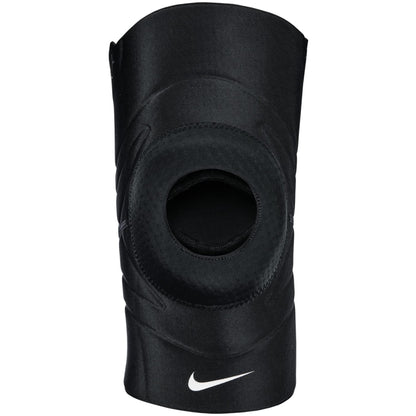 Nike Pro Open Patella Knee Sleeve 3.0 (Black/White, Small)