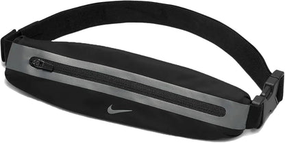 Nike Unisex Slim Waistpack 3, Black/Black/Silver