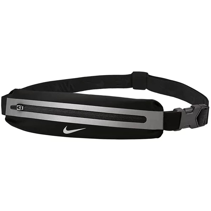 Nike Unisex Slim Waistpack 3, Black/Black/Silver