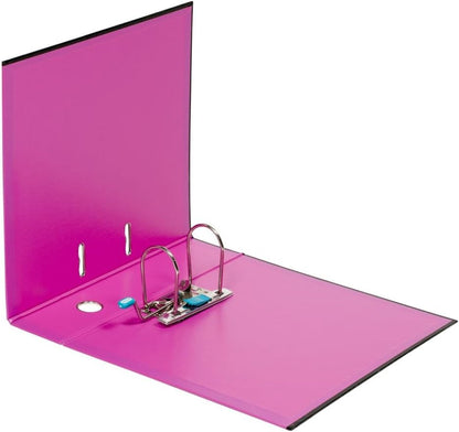 Elba MyColour A4 Lever Arch File - Black & Pink,100081035