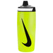 Nike Unisex - Adult Refuel Bottle Grip 18 oz Water Bottle, Volt/Black/Black, 532 ml