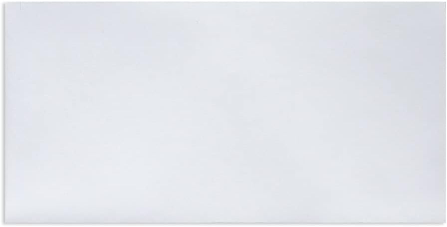 Plus Fabric DL 120gsm Peel and Seal Envelope - White (Pack of 25) 25 Non Window