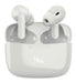 Juice Airphones Play Wireless Earbuds – Bluetooth Headphones with 14H Playtime, Fast 1H Charge, Lightweight Design – White