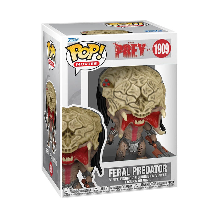 Funko Pop! Movies: Prey – Feral Predator - Prey () - Collectable Vinyl Figure - Gift Idea - Official Merchandise - Toys for Kids & Adults - Movies Fans - Model Figure for Collectors and Display