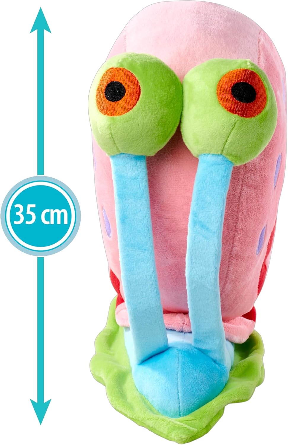 Simba 109491003 Spongebob Plush Gary, 35 cm Plush Figure, Sponge Bob Suitable from the First Months of Life