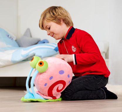 Simba 109491003 Spongebob Plush Gary, 35 cm Plush Figure, Sponge Bob Suitable from the First Months of Life
