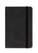 Silvine A6 Executive Soft Feel Notebook Black. 160 Pages (80 Sheets) Ruled 7mm Feint. Ref 196BK