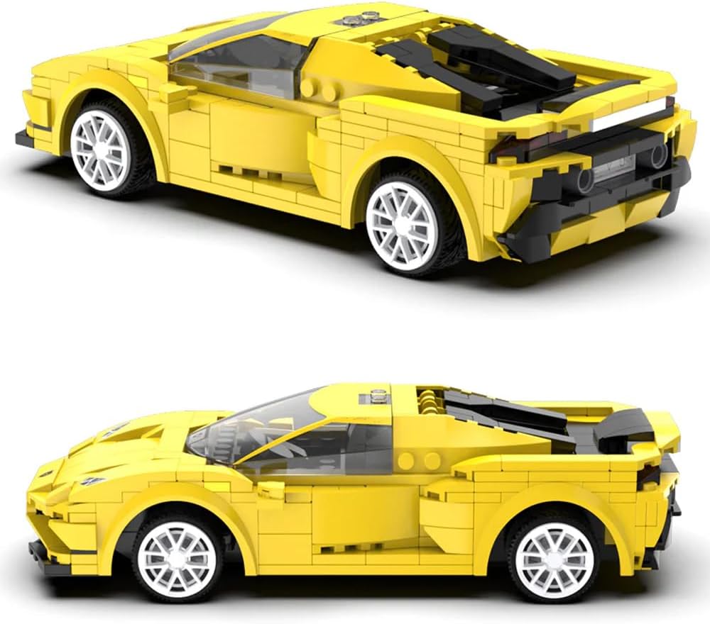CaDA Ferngesteuertes RC EVO Race Car Blöcke 289 Elemente