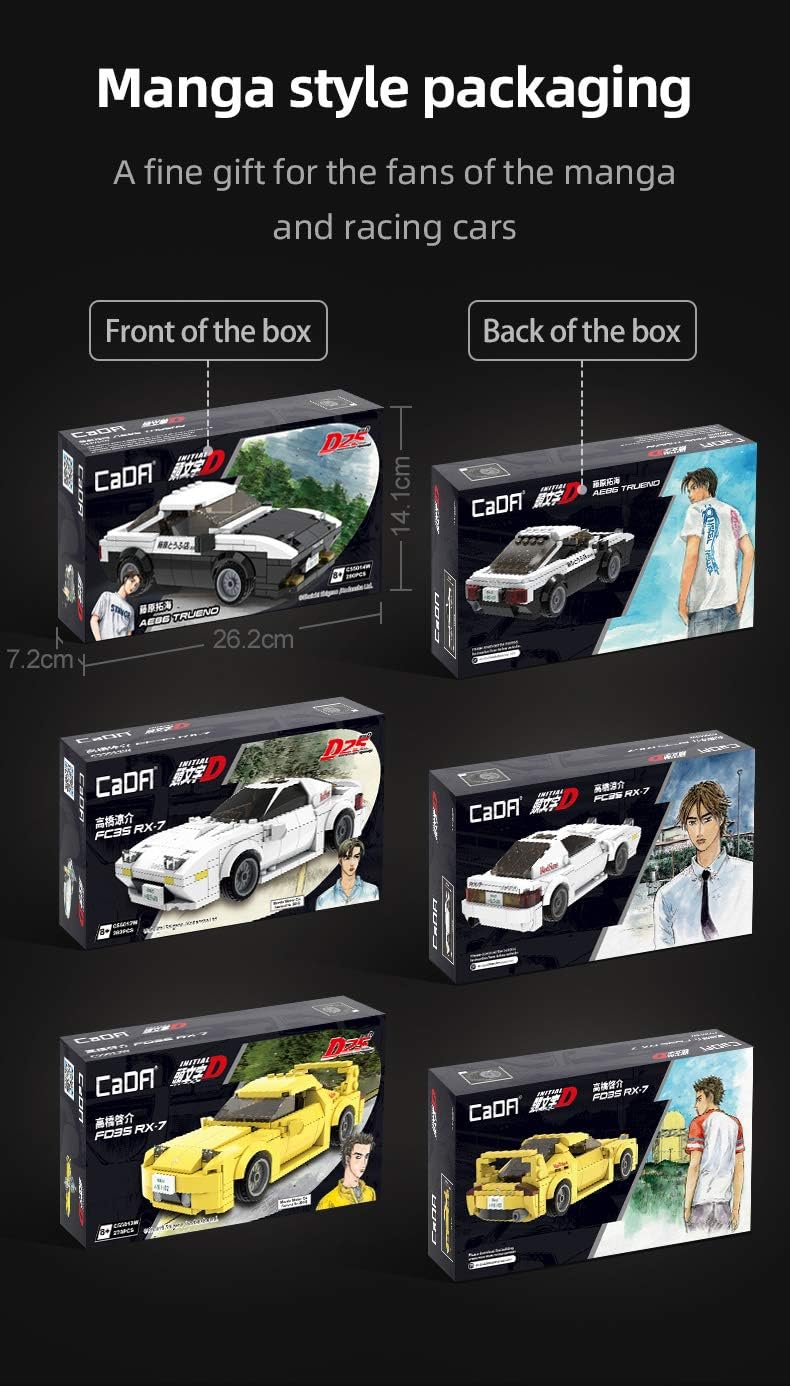 CaDA Race Car Mazda FC35 RX-7 Startunterlagen
