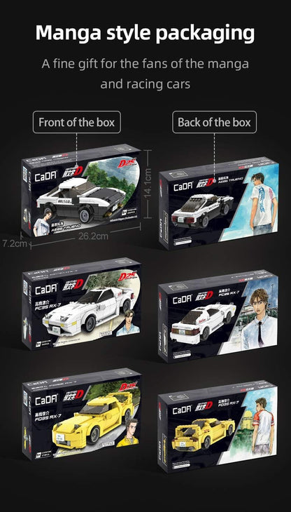 CaDA Race Car Mazda FC35 RX-7 Startunterlagen