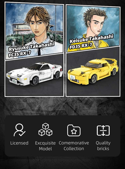 CaDA Race Car Mazda FC35 RX-7 Startunterlagen