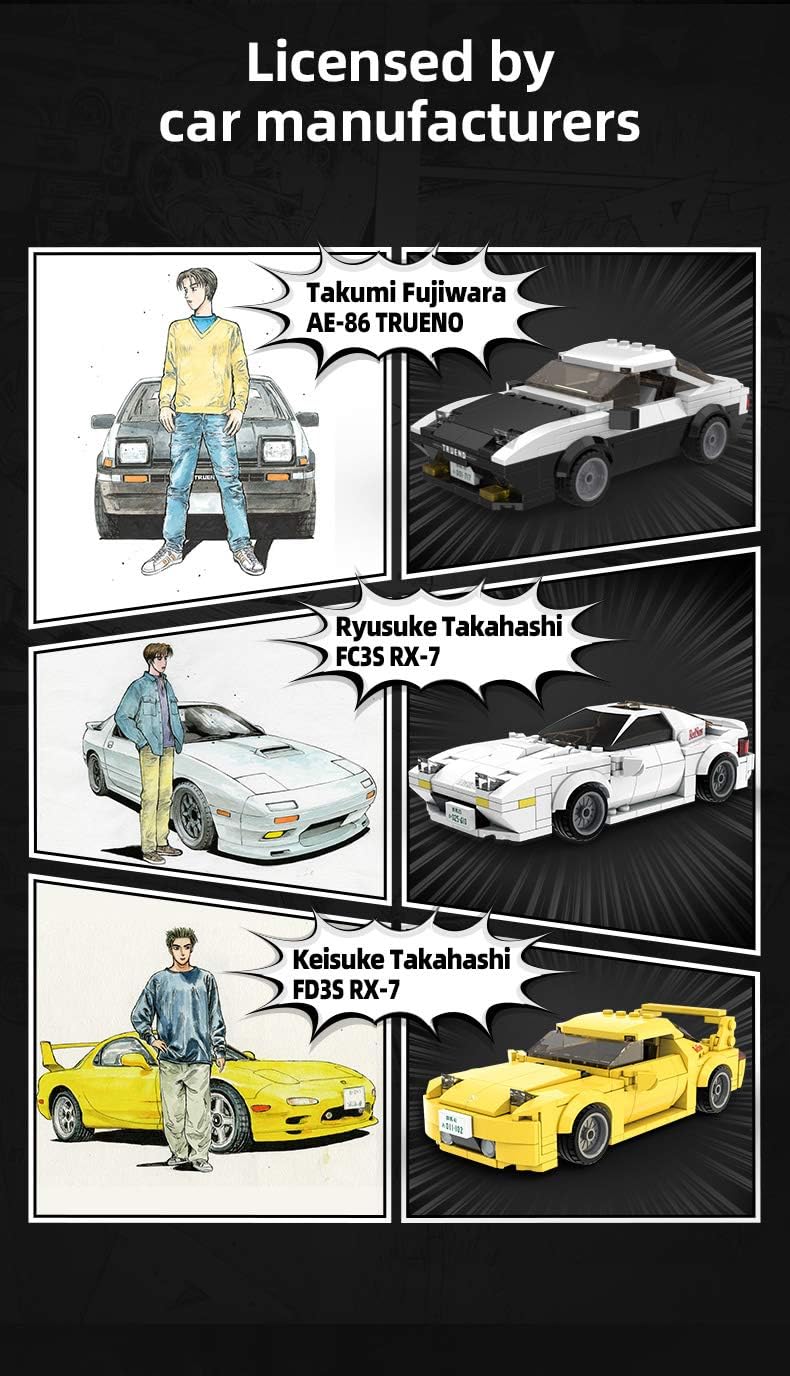 CaDA Race Car Mazda FC35 RX-7 Startunterlagen
