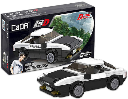 Initial D 1:24 Toyota Trueno Ae86 Car - 280 Pcs
