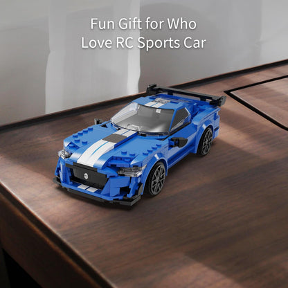 CaDA RC Blue Knight Race Car Brick Model Age 6+ 325pcs 51077W