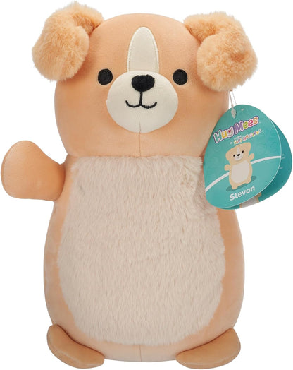 Squishmallows Original HugMees 10-Inch Stevon the Tan Labrador Retriever
