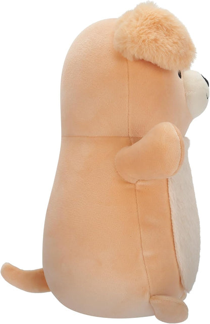 Squishmallows Original HugMees 10-Inch Stevon the Tan Labrador Retriever