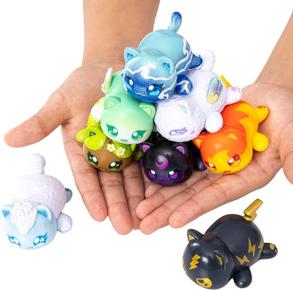 Aphmau MeeMeow Mystery Figures – Series 7; Blind Box, 1 of 8 Possible Elemental MeeMeows, Official Aphmau Merch
