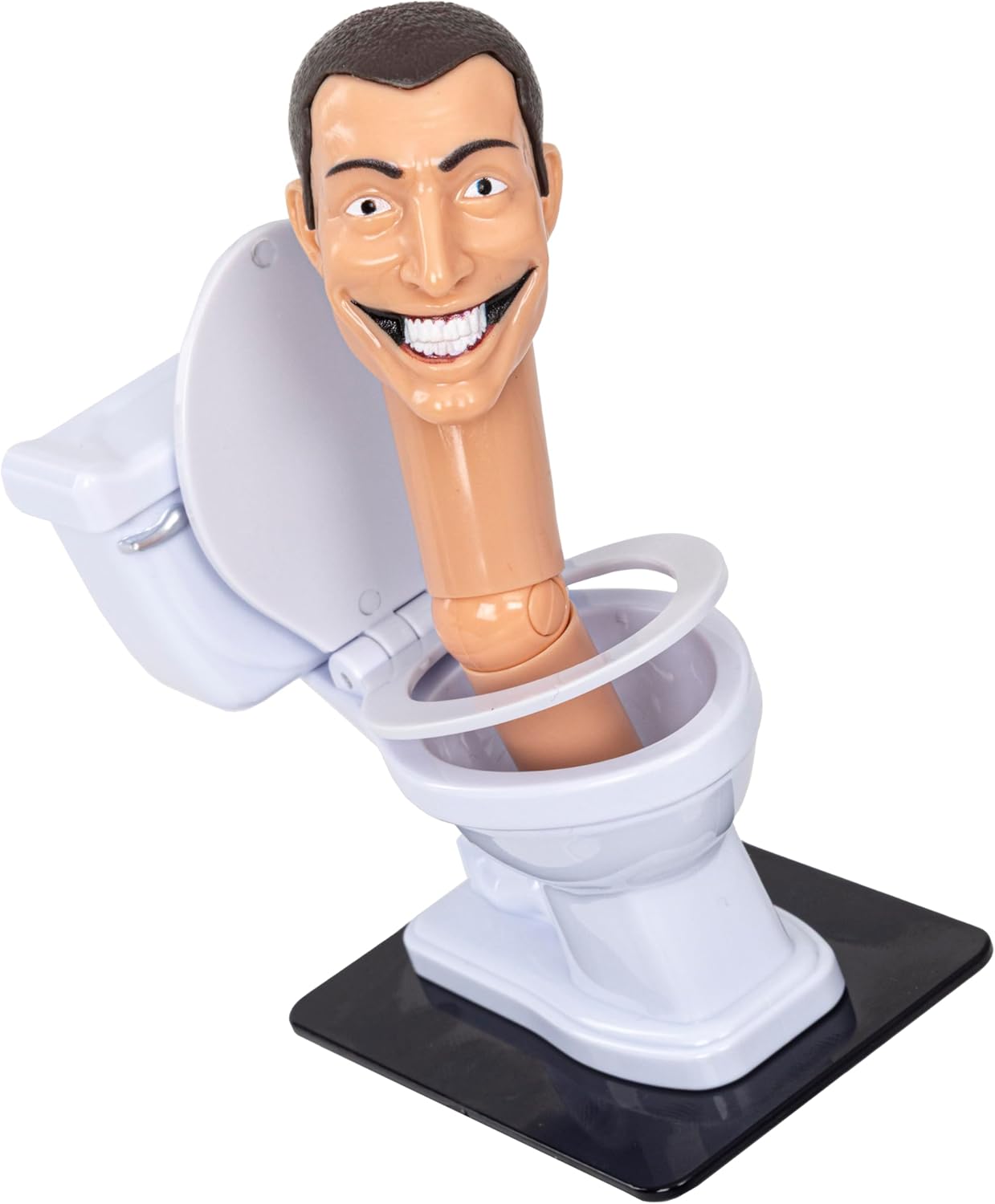 Skibidi Toilet Deluxe Figure Series 2 Collectable Figures, YouTube Animation Sensation, Officially Licensed Skibidi Toilet Merch, Likely White