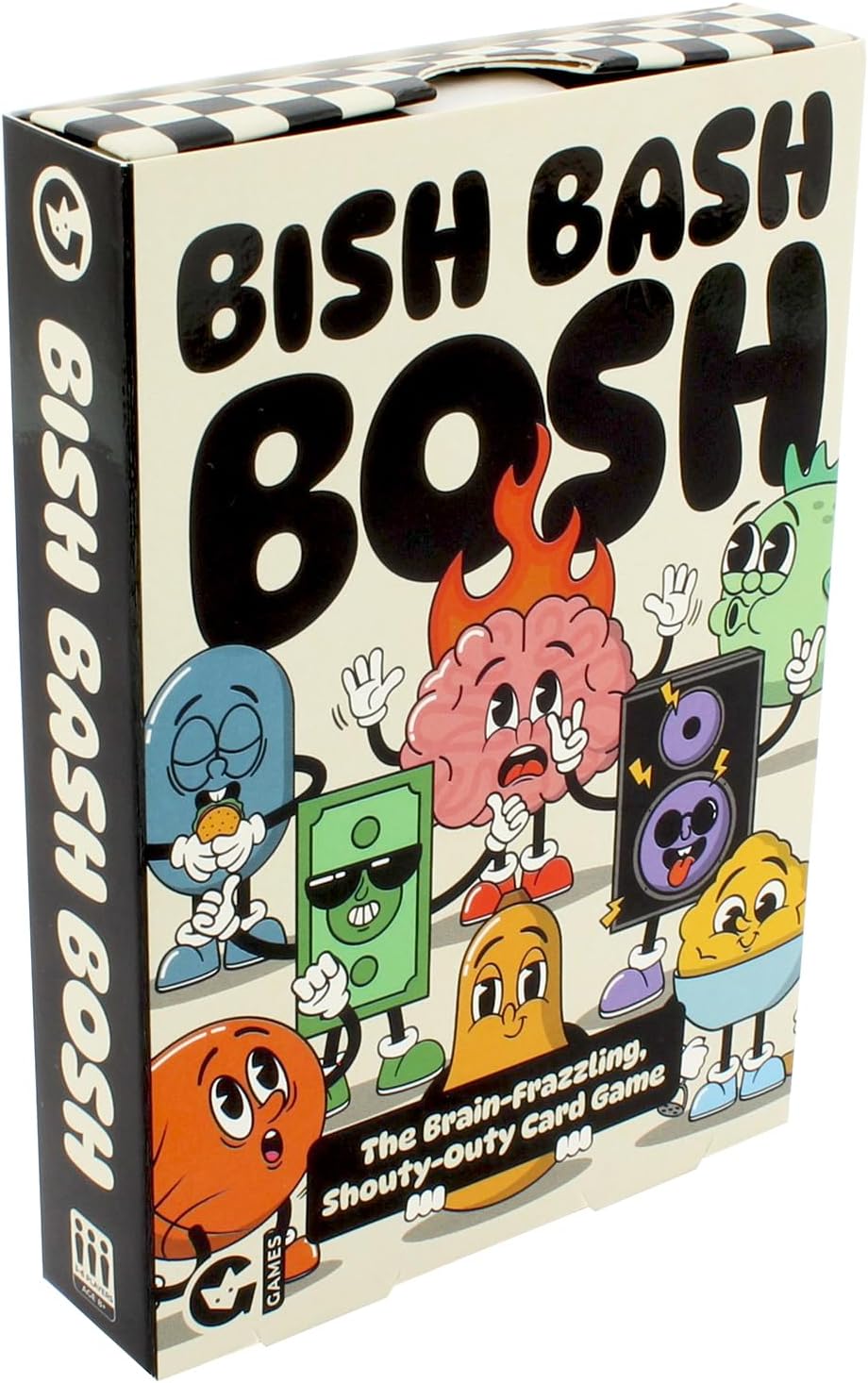 Ginger Fox Bish Bash Bosh Card Game | NEW 2025 | Fast-Paced Family Game | Quick to Learn, Party Fun for Kids, Teens & Adults | Ideal for 2–6 Players, Ages 8+