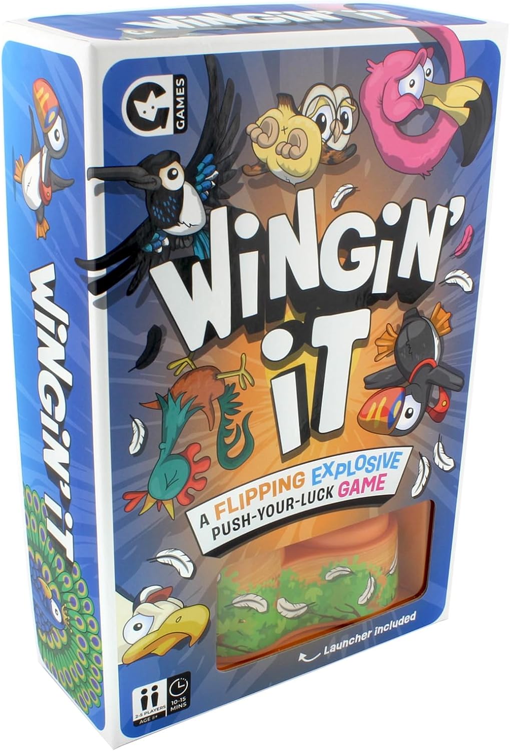 Ginger Fox Wingin' It Family Fun Game | NEW 2025 | Push Your Luck | Stack The Tokens | Whack the Launcher | Let 'em Fly!