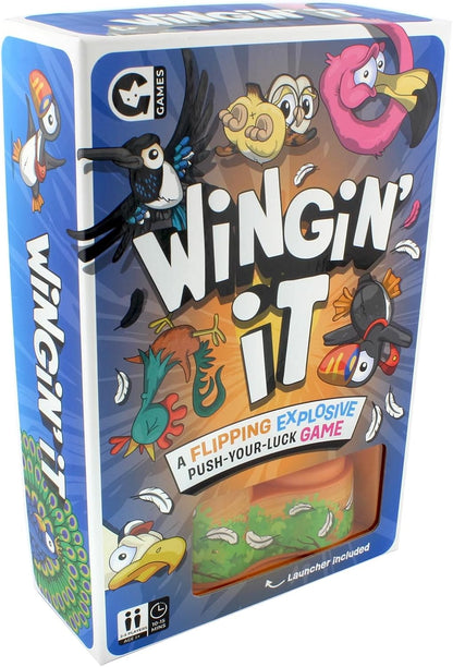 Ginger Fox Wingin' It Family Fun Game | NEW 2025 | Push Your Luck | Stack The Tokens | Whack the Launcher | Let 'em Fly!