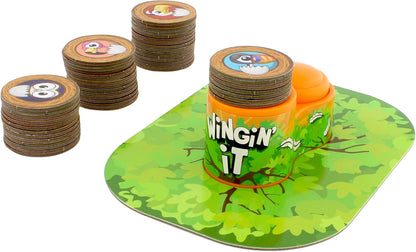 Ginger Fox Wingin' It Family Fun Game | NEW 2025 | Push Your Luck | Stack The Tokens | Whack the Launcher | Let 'em Fly!