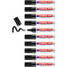 edding 500 permanent marker - black - 10 pens - chisel tip 2-7 mm - waterproof, quick-drying, smear-proof pens - for cardboard, plastic, wood, metal, glass and fabric