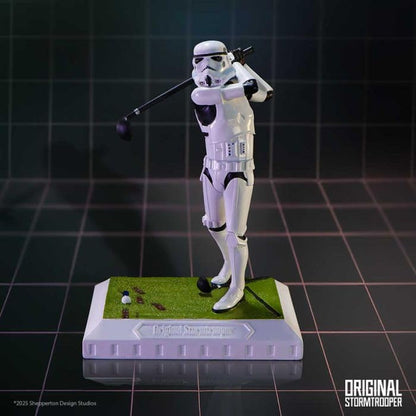Nemesis Now Star Wars Stormtrooper Hole in None Statue - Officially Licensed Stormtrooper Golf Figurine, Hand Painted, Resin Collectible Pop Culture Décor, 16.5cm