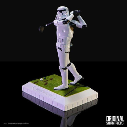 Nemesis Now Star Wars Stormtrooper Hole in None Statue - Officially Licensed Stormtrooper Golf Figurine, Hand Painted, Resin Collectible Pop Culture Décor, 16.5cm