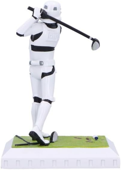 Nemesis Now Star Wars Stormtrooper Hole in None Statue - Officially Licensed Stormtrooper Golf Figurine, Hand Painted, Resin Collectible Pop Culture Décor, 16.5cm