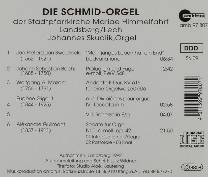 Schmid Orgel Landsberg