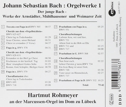 Bach: Orgelwerke Vol. 1 Rohmey