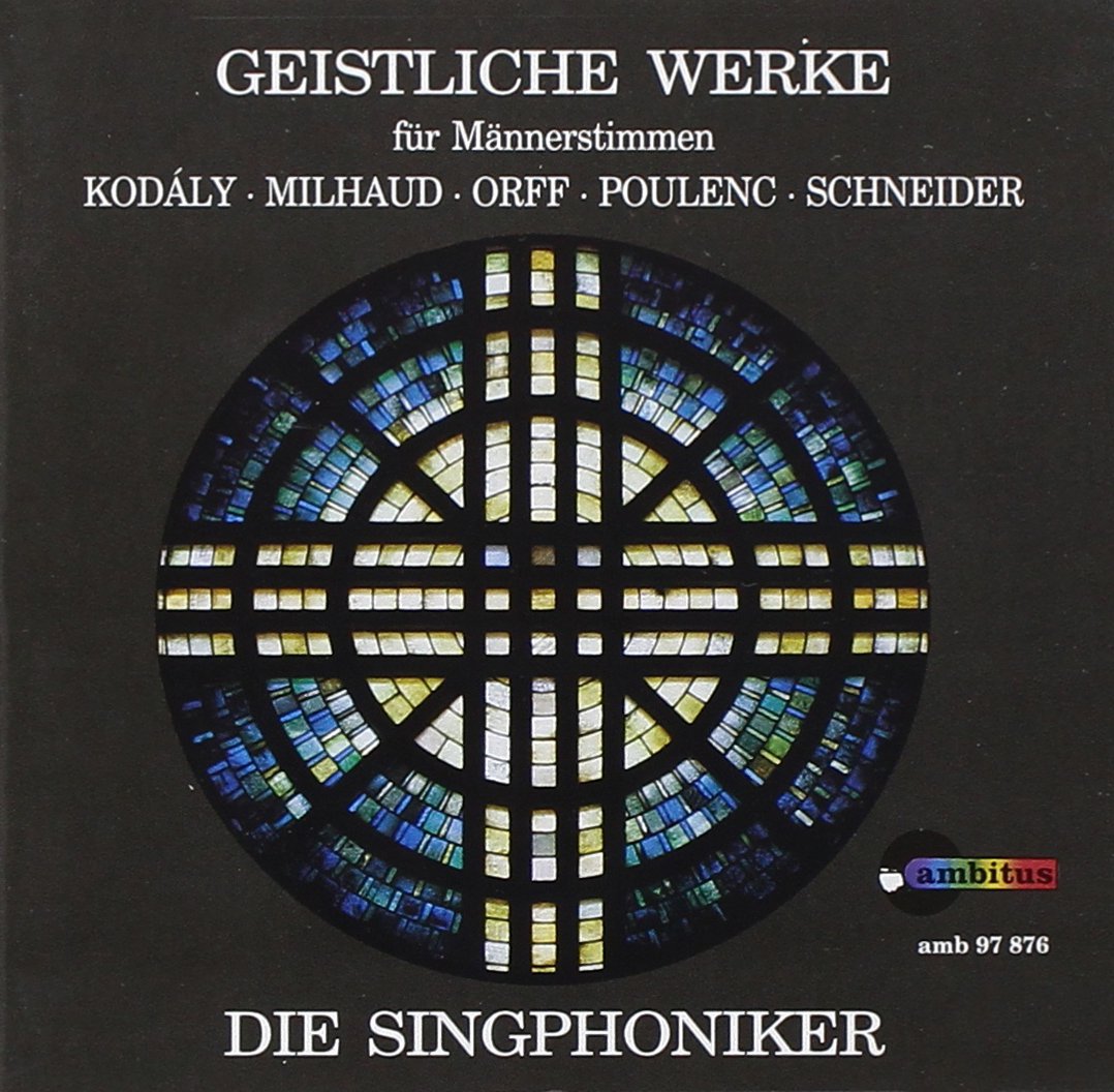 Geistliche Männerchorwerke