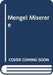 Georg Mengel: Miserere