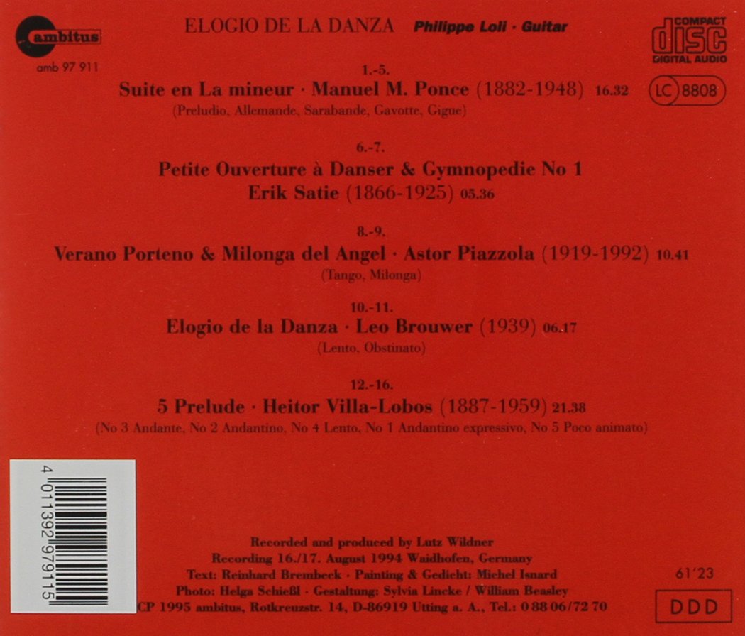 Elogio de la Danza