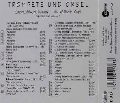 Trompete und Orgel / Braun, Sab