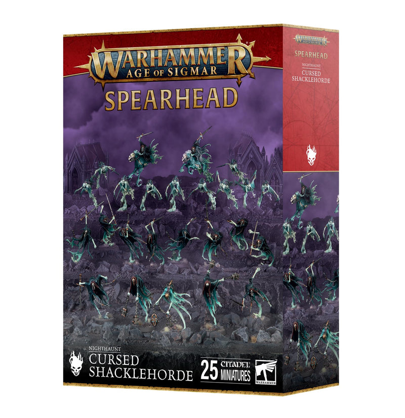 Games Workshop - Age of Sigmar - Spearhead: Nighthaunt - Cursed Shacklehorde (2025 Edition
