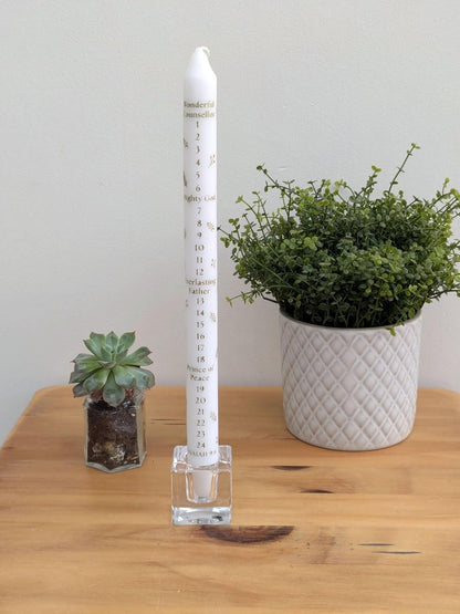 Names of Jesus Advent Candle - Isaiah 9:6