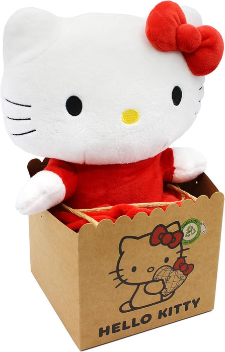 Merchandising Hello Kitty: Joy Toy - Vestito Rosso Peluche Eco 24 Cm