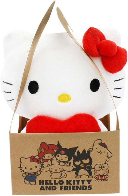 Joy Toy - Hello Kitty Heart Plüsch 14 cm in Kartontäschchen