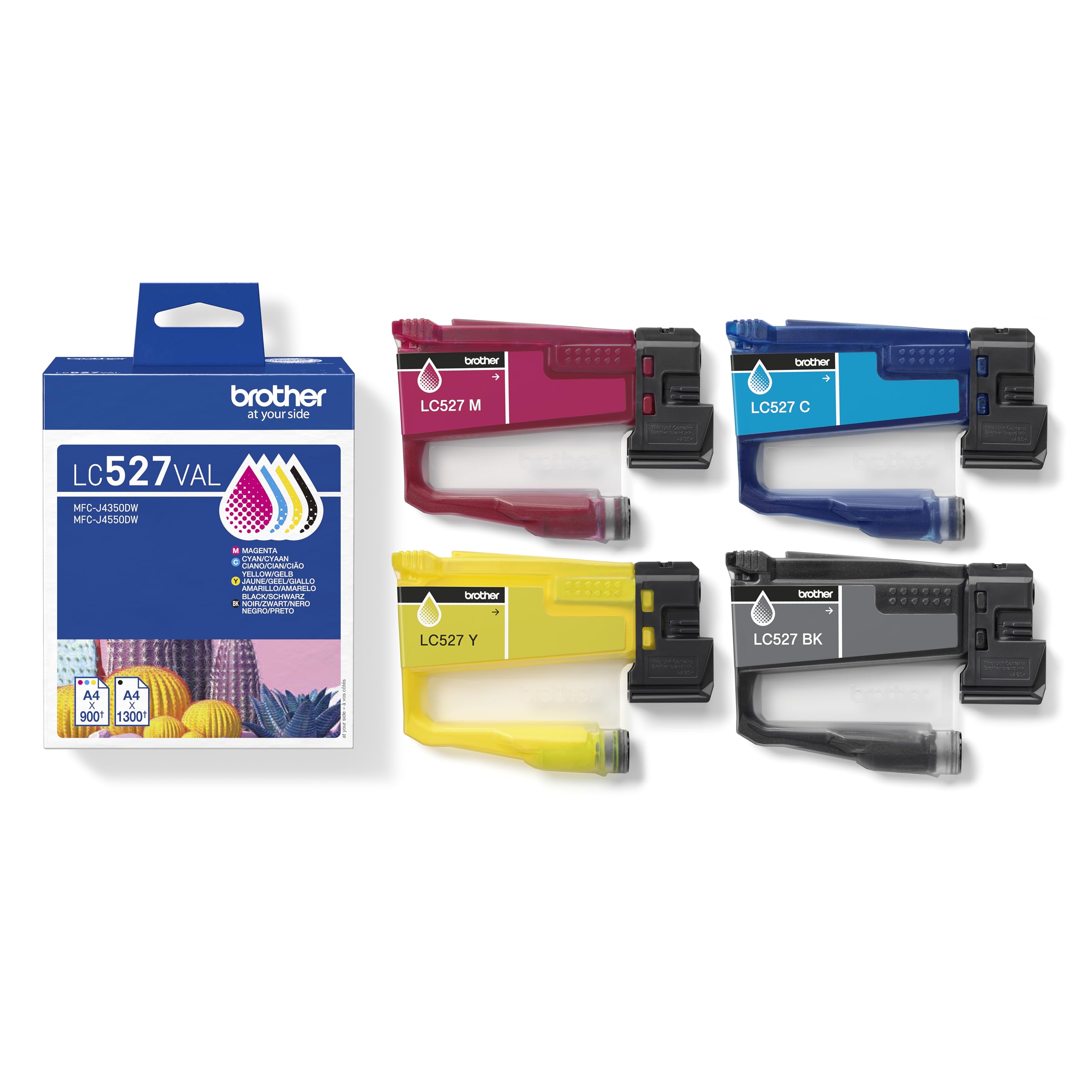 Kit 4 Cart 1 Cart X Col Mfcj4350Dw