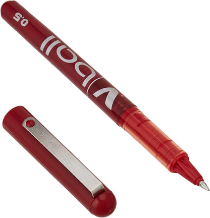 Pilot Vball 5 Liquid Ink Rollerball 0.5 mm tip (Box of 12