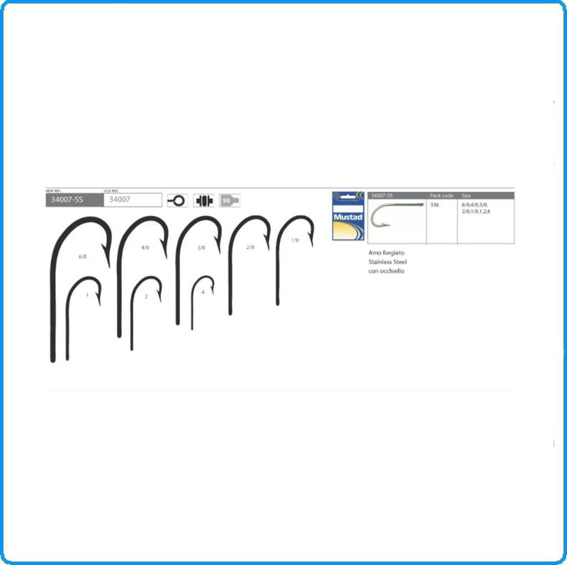 34007 O`Shaughnessy Hook Size 2
