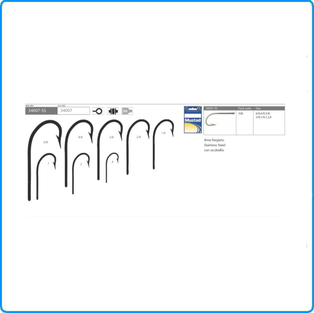 34007 O`Shaughnessy Hook Size 1