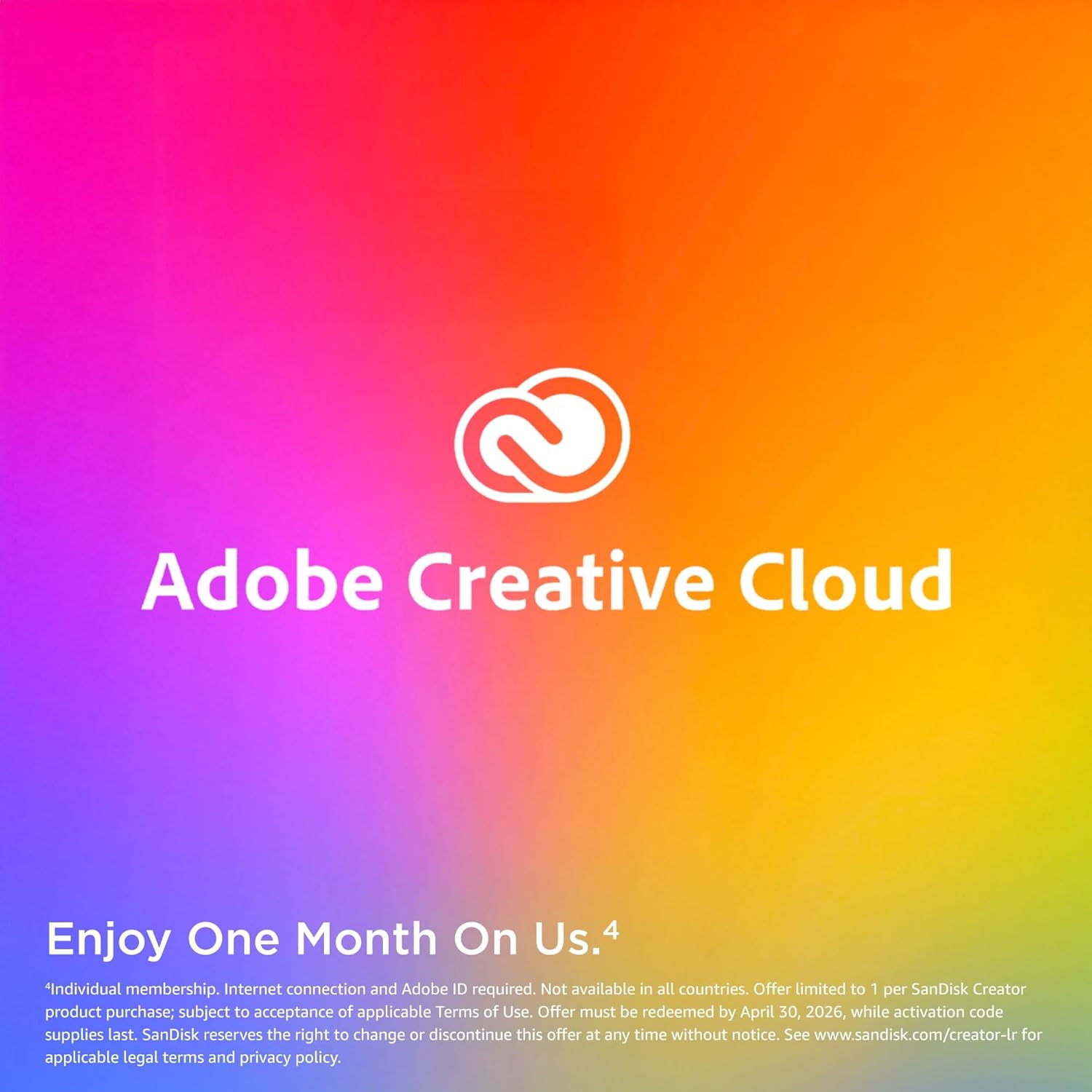 SanDisk Creator Phone SSD 1TB, compatible with MagSafe, up to 1000 MB/s read speeds, one included month of Adobe Creative Cloud