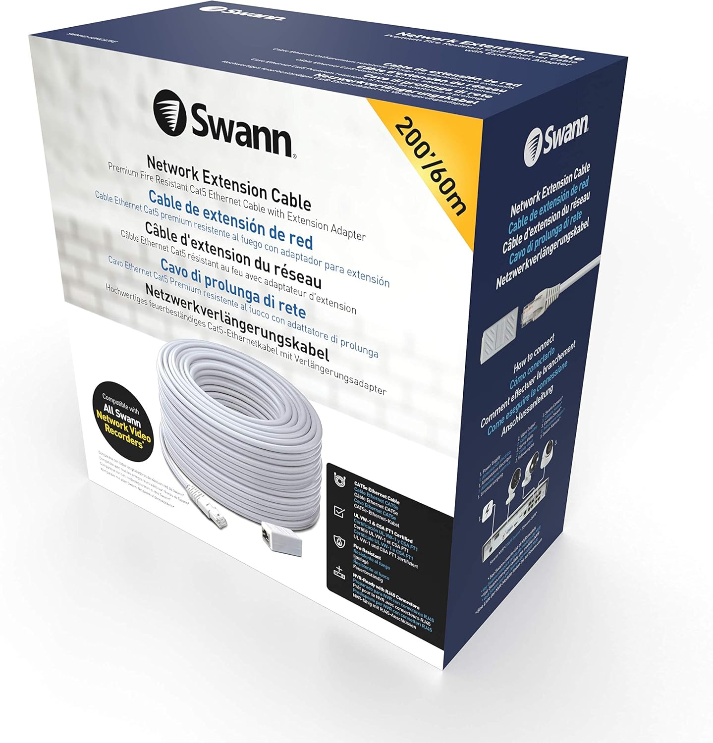 EUK - 200ft/60m Network Extension Cable
