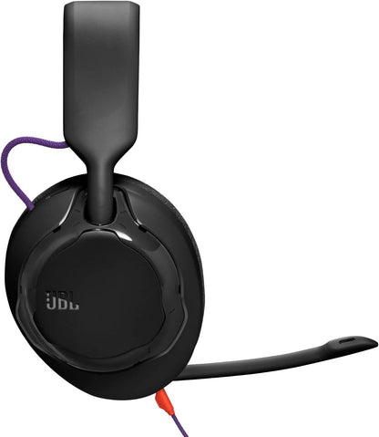 JBL Quantum 250 Wired Over-Ear Gaming Headset, JBL Quantum Spatial Sound, Noise Cancelling Mic, 3.5 mm Cable, Replaceable Parts, Compatible with Apple/PC/Xbox/PlayStation/Nintendo Switch
