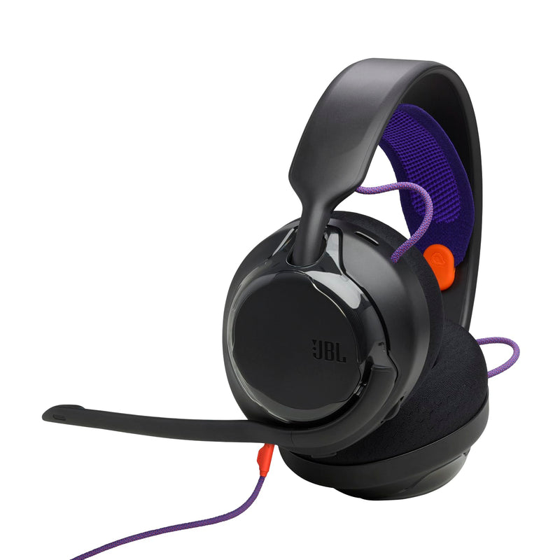 JBL Quantum 250 Wired Over-Ear Gaming Headset, JBL Quantum Spatial Sound, Noise Cancelling Mic, 3.5 mm Cable, Replaceable Parts, Compatible with Apple/PC/Xbox/PlayStation/Nintendo Switch