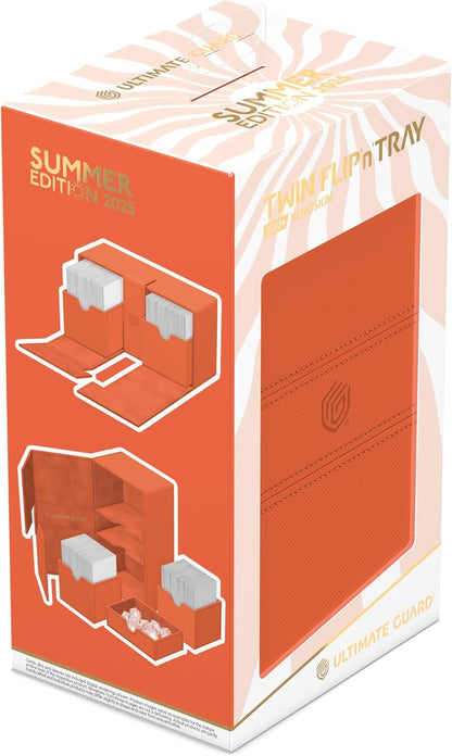 Ultimate Guard Twin Flip'n'Tray 200+ Xenoskin Summer Edition 2025" - Peach
