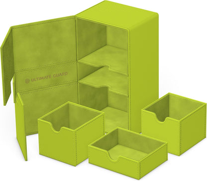Ultimate Guard Twin Flip'n'Tray 200+ Xenoskin Summer Edition 2025" - Lime